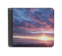 QMNRTK at Morning Leather Wallet Bifold Wallet for Men Women Rfid Blocking Bifold, Extra Capacity Ultra Strong Stitching Slim Billfold with 8 Card Slots, style, One Size
