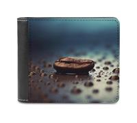 QMNRTK between Raindrops Leather Wallet Bifold Wallet for Men Women Rfid Blocking Bifold, Extra Capacity Ultra Strong Stitching Slim Billfold with 8 Card Slots, style, One Size