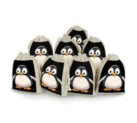QMNRTK Cute Animal 8 PCS Muslin Bags with Drawstring Sachet Bags Empty Small Cotton Drawstring Bag Muslin Reusable & Washable Cotton Bag for Herb Spice Candy Soap Jewelry Wedding Gift Pouches