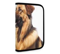 QMNRTK Dog Multifunctional Compact Wallet Id Stronghold Waltlet Credit Card Holder Wallet Zipper Leather Case Purse Rfid Blocking Bifold Wallet for Men Women, style, One Size