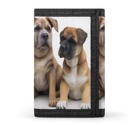 QMNRTK Dog Triple Fold Wallet,Slim Wallet Personalized Engraved Rfid Blocking Wallet for Men And Women, style, One Size