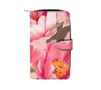 QMNRTK Floral Credit Card Wallet Rfid Blocking Slim Bifold Genuine Leather Minimalist Front Pocket Wallets Keychain Wallet for Men And Women, style, 19.7x11x3.5cm
