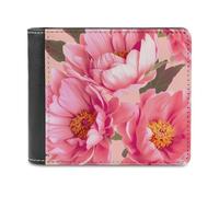 QMNRTK Floral Leather Wallet Bifold Wallet for Men Women Rfid Blocking Bifold, Extra Capacity Ultra Strong Stitching Slim Billfold with 8 Card Slots, style, One Size