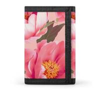 QMNRTK Floral Triple Fold Wallet,Slim Wallet Personalized Engraved Rfid Blocking Wallet for Men And Women, style, One Size