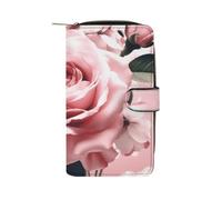QMNRTK Floral3 Credit Card Wallet Rfid Blocking Slim Bifold Genuine Leather Minimalist Front Pocket Wallets Keychain Wallet for Men And Women, style, 19.7x11x3.5cm