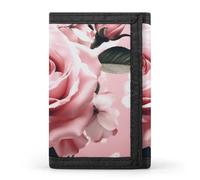 QMNRTK Floral3 Triple Fold Wallet,Slim Wallet Personalized Engraved Rfid Blocking Wallet for Men And Women, style, One Size