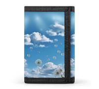 QMNRTK Landscape Triple Fold Wallet,Slim Wallet Personalized Engraved Rfid Blocking Wallet for Men And Women, style, One Size