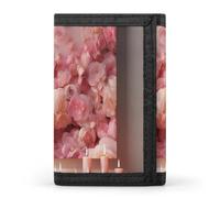 QMNRTK Painted Flowers Triple Fold Wallet,Slim Wallet Personalized Engraved Rfid Blocking Wallet for Men And Women, style, One Size