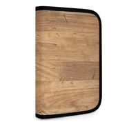 QMNRTK Retro Rough Oak Wall Multifunctional Compact Wallet Id Stronghold Waltlet Credit Card Holder Wallet Zipper Leather Case Purse Rfid Blocking Bifold Wallet for Men Women, style, One Size