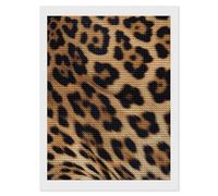 QMNRTK Rough Leopard Print 5D Diamond Painting Kits for Adult DIY Diamond Art Kits for Beginners Full Drill Round Diamond Dots Painting Gem Art Kits for Home Wall Decor 12"x16"