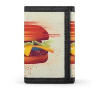 QMNRTK Tomorrow I'll Start Running Triple Fold Wallet,Slim Wallet Personalized Engraved Rfid Blocking Wallet for Men And Women, style, One Size