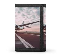 QMNRTK Travel World Triple Fold Wallet,Slim Wallet Personalized Engraved Rfid Blocking Wallet for Men And Women, style, One Size