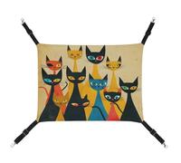 QMNVBDS A Group of Cats Cat Hammock Ferret Hammock Guinea Pig Hammock Rat Hammock Hanging Cat Bed Chinchilla Hammock Hamster Hammock Cat Hammock for Cage Cat Supplies Pet Hammock