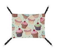 QMNVBDS Cupcake Cat Hammock Ferret Hammock Guinea Pig Hammock Rat Hammock Hanging Cat Bed Chinchilla Hammock Hamster Hammock Cat Hammock for Cage Cat Supplies Pet Hammock