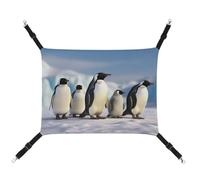 QMNVBDS Five Penguins Cat Hammock Ferret Hammock Guinea Pig Hammock Rat Hammock Hanging Cat Bed Chinchilla Hammock Hamster Hammock Cat Hammock for Cage Cat Supplies Pet Hammock