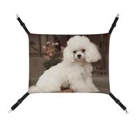 QMNVBDS French Poodle Cat Hammock Ferret Hammock Guinea Pig Hammock Rat Hammock Hanging Cat Bed Chinchilla Hammock Hamster Hammock Cat Hammock for Cage Cat Supplies Pet Hammock