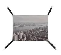 QMNVBDS Mumbai City Cat Hammock Ferret Hammock Guinea Pig Hammock Rat Hammock Hanging Cat Bed Chinchilla Hammock Hamster Hammock Cat Hammock for Cage Cat Supplies Pet Hammock