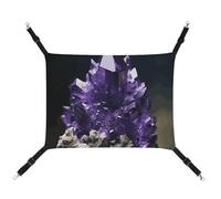 QMNVBDS Purple Amethyst Cat Hammock Ferret Hammock Guinea Pig Hammock Rat Hammock Hanging Cat Bed Chinchilla Hammock Hamster Hammock Cat Hammock for Cage Cat Supplies Pet Hammock