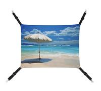 QMNVBDS Umbrella on Beach Cat Hammock Ferret Hammock Guinea Pig Hammock Rat Hammock Hanging Cat Bed Chinchilla Hammock Hamster Hammock Cat Hammock for Cage Cat Supplies Pet Hammock
