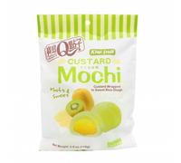 Qmochi Japanese Cookies Custard Kiwi 110g