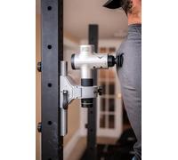 QMount Adjustable Massage Gun Holder, Hands-Free Self-Massage of Back, Shoulders, Legs, Compatible with Most Guns and Racks
