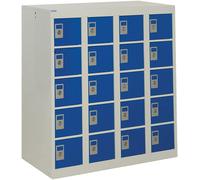 QMP Personal Effects 20 Door - Blue Locker