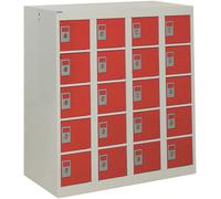 QMP Personal Effects 20 Door - Red Locker