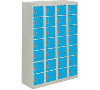 QMP Personal Effects 28 Door - Light Blue Locker