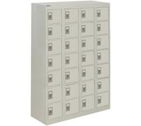 QMP Personal Effects 28 Door - Light Grey Locker
