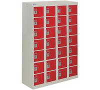 QMP Personal Effects 28 Door - Red Locker