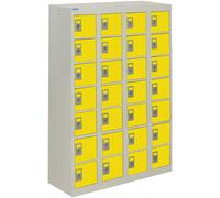 QMP Personal Effects 28 Door - Yellow Locker