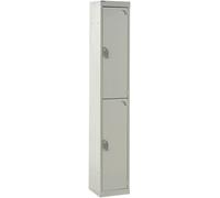 QMP Standard 2 Door - Light Grey Locker