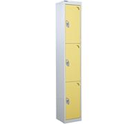 QMP Standard 3 Door - Yellow Locker
