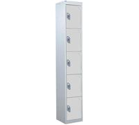 QMP Standard 5 Door - Light Grey Locker