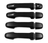 QMTVFSRH Car Exterior Door Handle Cover for Aqua for P10 2012-2021 Single Hole Dual Smart Chrome Trim Door Handle Cover Decorative Anti-Scratch Protector(B)