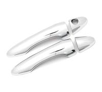 QMTVFSRH Car Exterior Door Handle Cover for Kia for Optima TF 2011-2015 Single Hole Door Handle Cup Cover Protective Trim Kit Anti-Scratch Upgrade Accessories(2 Doors Electroplated)