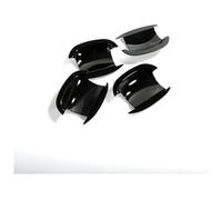 QMTVFSRH Car Exterior Door Handle Cover for Lavida 2013-2016 Door Handle Decorative Bright Trim Cup Cover Guard Anti-Scratch Protective Film(Small Door Bowl-Bright Black*4)
