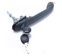 QMTVFSRH Car Exterior Door Handle Cover for VW for Polo Van Estate Sharan 1995-2010 Car Exterior Door Handles 1pc Handle Key Lock Front Left Or Right 6N0837207C 6N0837207D
