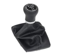 QMTVFSRH Car Gear Shift Knob for A4 8E B6 B7 2000 2001 2002 2003 2004 2005 2006 2007 2008 5 6 Speed Car Shift Gear Knob(12345r Red Line)