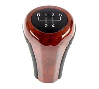 QMTVFSRH Car Gear Shift Knob for B&MW 1 3 5 6 Series E30 E32 E34 E36 E38 E39 E46 E53 E60 E63 E83 E84 E90 E91 Car 5 6 Speed Leather Gear Stick Shift Knob(4 5 Speed)