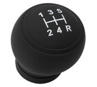 QMTVFSRH Car Gear Shift Knob for BMW 3 Series E36 E46 for M3 Car Styling Shift Gear Stick Manual Handbrake Gaiter Boot Black Leather Handle Knob(5R-Right)