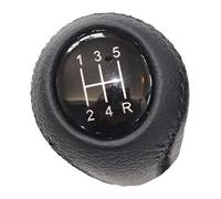 QMTVFSRH Car Gear Shift Knob for Mazda 6 II GH 2007 2008 2009 2010 2011 2012 Knob Lever Gaitor Boot(5 Speed Knob Black)