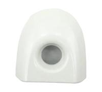 QMTVFSRH Car Outer Door Handle for Nissan for March IV for Micra K13 for Juke F15 for Cube Z12 for Tiida 2008-2022 Left Right Outer Handle Lock Cap Door Cover with Key Hole(1 Pcs White Key Hole)