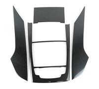 QMTVFSRH For A6 C7 2012-2018 Center Console Panel Frame Gearshift Cover Trim Car interior decoration(A Carbon)