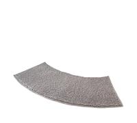 QMVDOJR 40x100cm Solid Color Thick Shower Room Absorbent Floor Mats Soft Fur Foot Mat Bathroom Non-slip(Gray)