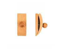 QMVDOJR 4pcs Wooden Quilt Hangers Wall Hanger