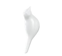 QMVDOJR Multicunction Cute 3D Creative Bird Wall Hook Modern Home Coat Hook(White)