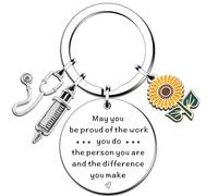 QMVMV Nurse Keyring Gifts For Women Nurses Week Gifts Nursing Graduation Gift Nurse Practitioner Gifts