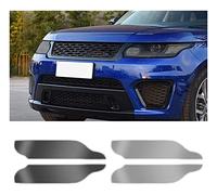 Qmzmro Car Headlight Film,For Range Rover Sport 2014 2015 2016 2017 Car Headlight Protective Film Smoked Black Tint Wrap Vinyl Transparent TPU Sticker