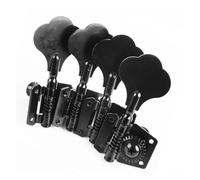 QN-62 Two Color Choices Guitar String Tunig Pegs Guitar Machine Heads Tunes For The Classical Guitar Guitar Tuning Peg Headstock Set (Color : Black)